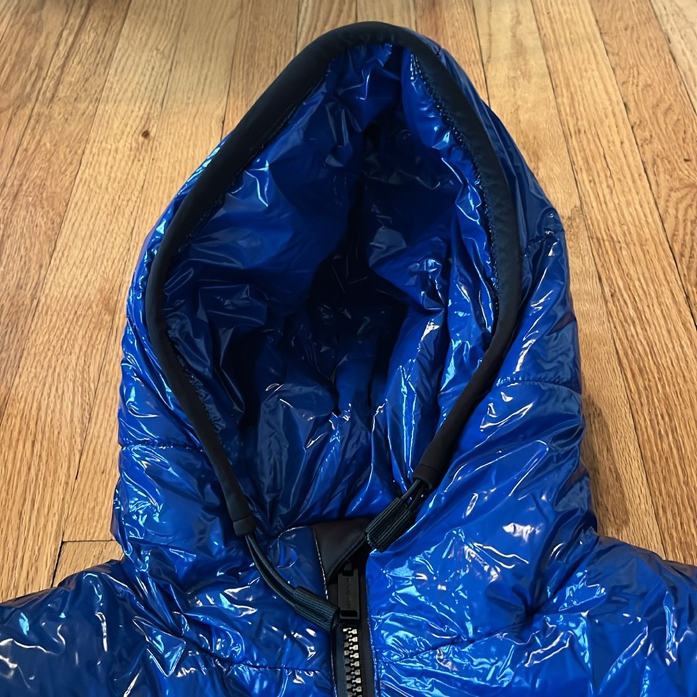 Host Pick  ! Michael Kors Men's  Blue Insulated Puffer Jacket  Large nwt - Picture 10 of 16